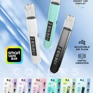 B 可調式 LED 顯示屏可發光煙桿 兼容一代替換霧化彈