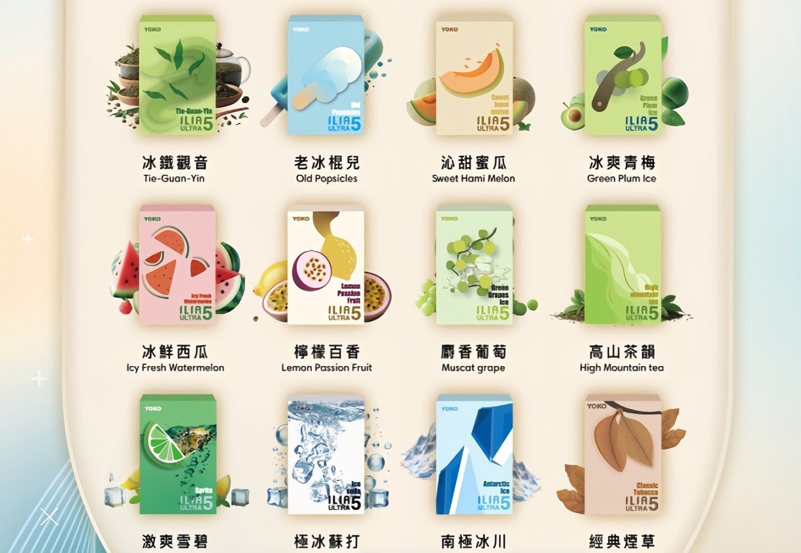 ILIA5代哩亞五代口味圖_副本1-scaled-1jpg - ILIA Puff 台灣電子煙專賣店|主機煙彈品牌選物