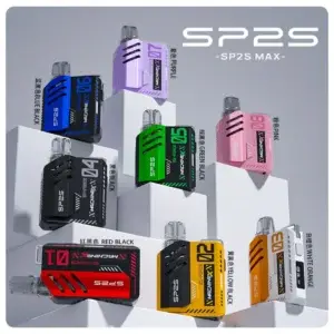SP2S Max 充電式主機 思博睿方塊霧化煙桿 (兼容 SP2S Max 替換霧化彈)